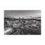 Toile de Barcelone, noir et blanc, paysage urbain époustouflant-309938374