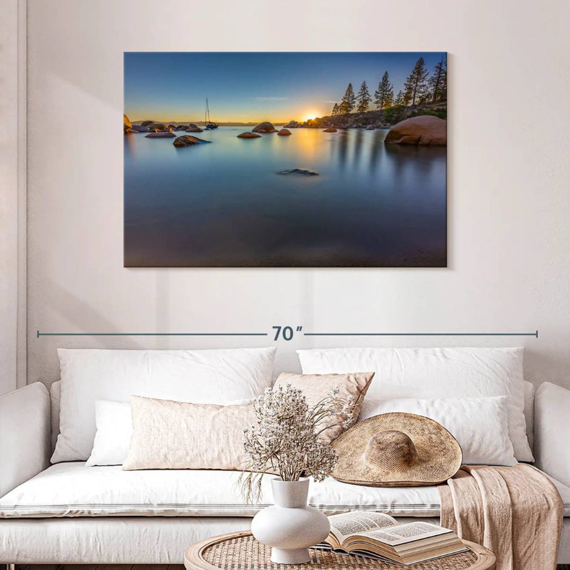 Alvord Lake Tahoe Sundown, H 30 po x l 45 po