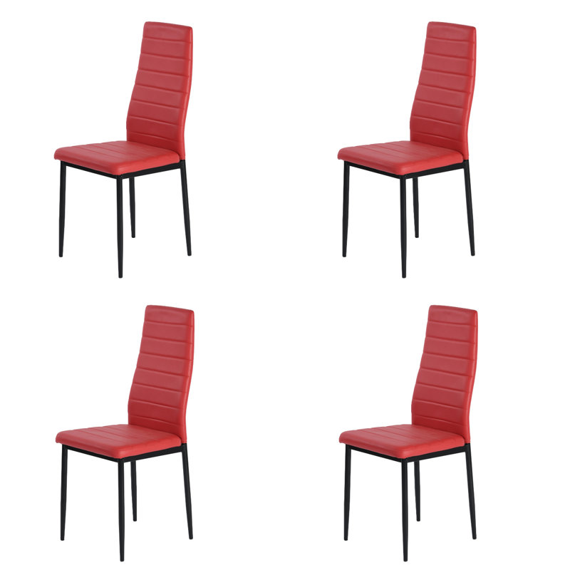Dining Chair, Red