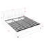 Lit plateforme tapissier avec rangement et tête de lit hydraulique en tissu chenille-402504133-402504134