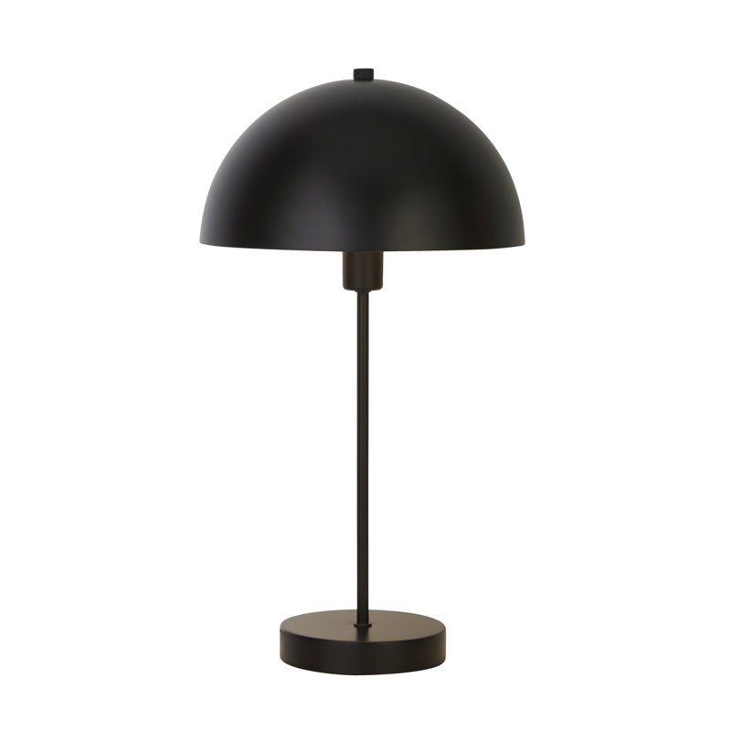 Cathyrn Mild Steel Table Lamp, Black