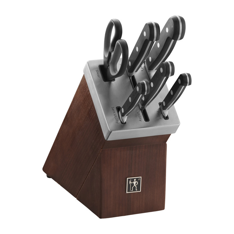 HENCKELS Classic 7-Piece Self-Sharpening Knife Block Set