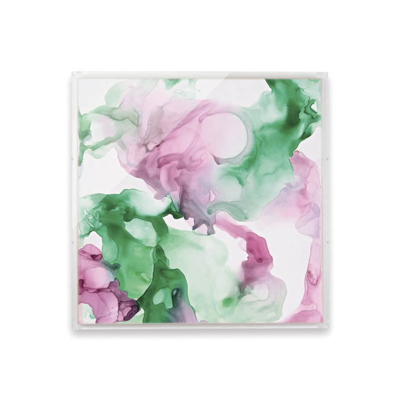 «Tropical Daydream» par Julie Pelaez, Boîte-cadre, H 20 po x l 20 po