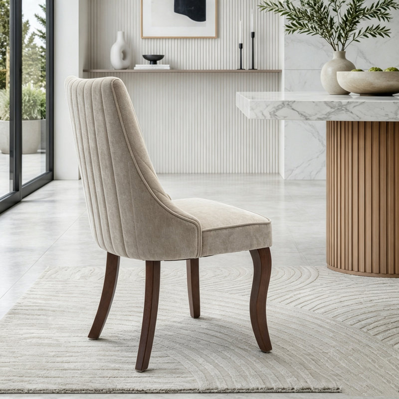Chaises de salle à manger, Beige