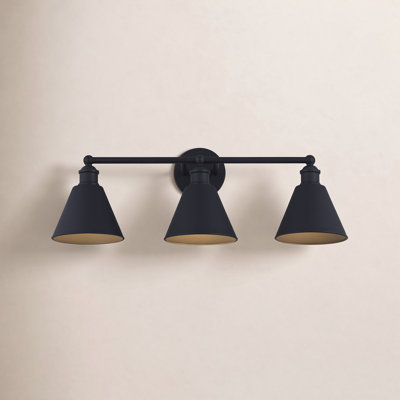 Rolandat 27" W 3-Light Dimmable Vanity Light