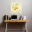 Poires et fleurs, art mural abstrait nature rustique et fruit-129003759