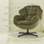 Upholstered Fabric Armchair-1260196470