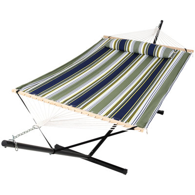 2 Person Spreader Bar Hammock with Stand