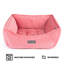 Lit réversible pour chien en rose - petit