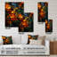 Art mural Hardedge, Earthy Euphony III - peinture à bord rigide pour salon-101508400