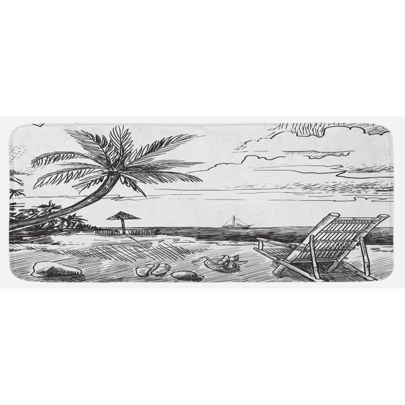 Tapis de cuisine d'été