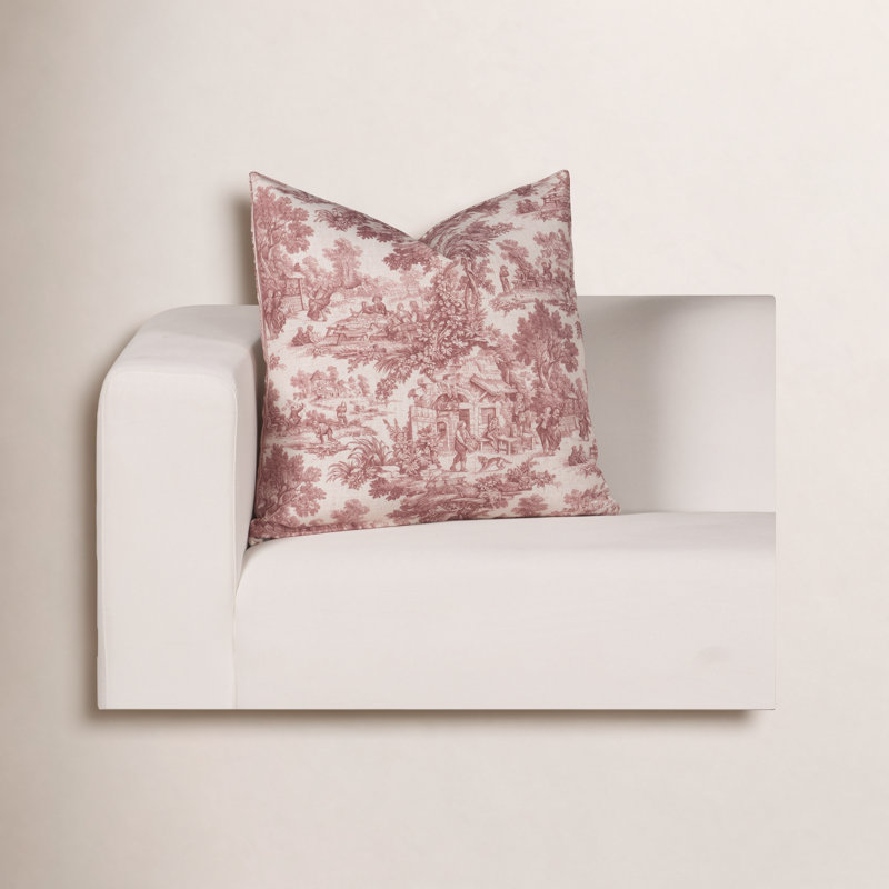 Crissi 20" Pillow, Burgundy