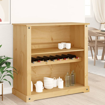 Wynnfield 107.5 cm Steel Mini Bar Cabinet