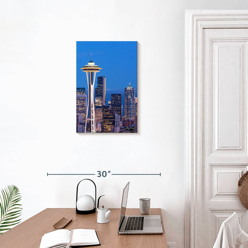 Seattle Observatory Tower, 24" H x 16" W