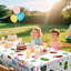 The Very Hungry Caterpillar Party Supplies, 3pcs Caterpillar Party Tablecloth
