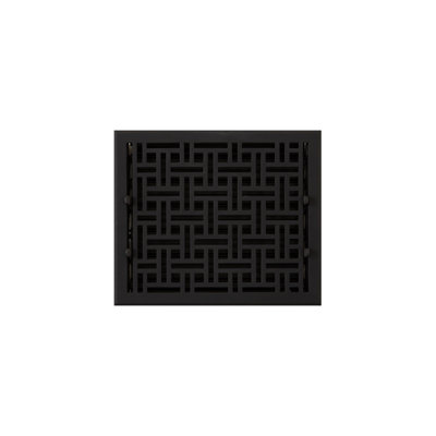 Wicker Style Cast Iron Wall Register