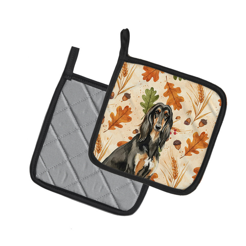 Paire de supports à casseroles Black & Tan