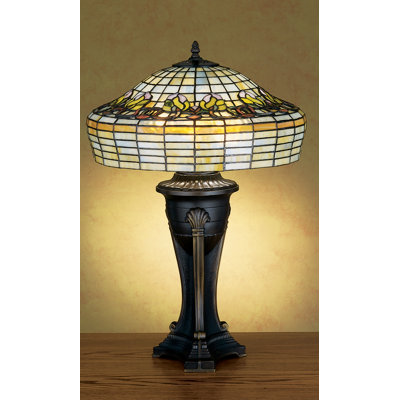 Lampe de table tulipe surélevée 28 "Duffner & Kimberly