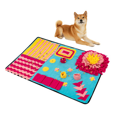 Pet Snuffle Mat Dog Feeding Mat Multicolor