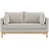 Beige Linen Textured Fabric