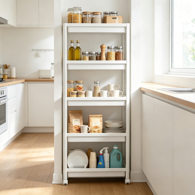 54 cm W Kitchen Cart with