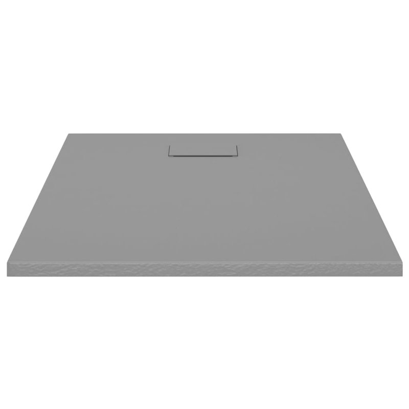 39.4'' W 31.5'' D Rectangular Shower Base, Gray