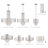 4 - Light Dimmable Chandelier