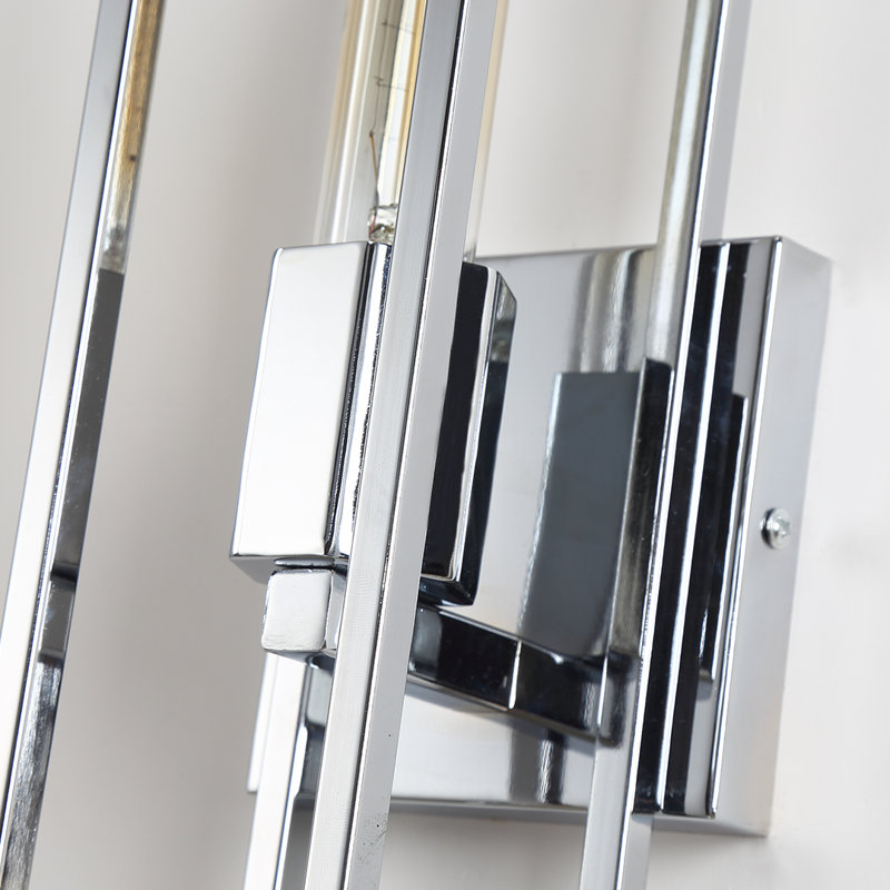 Burwell Armed Sconce, Chrome