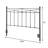 Ayiesha Steel Open-Frame Headboard