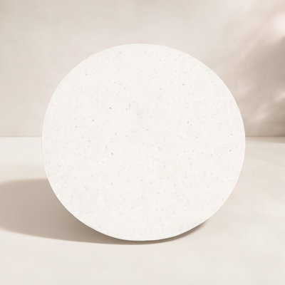 Dodger 15.75'' W Round Concrete Side Table