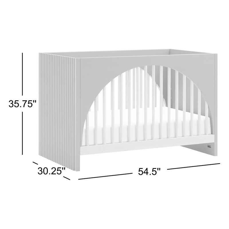Moab 3-in-1 Convertible Crib, Green