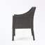 ensemble de 2 chaises de patio avec coussin moelleux et pieds robustes