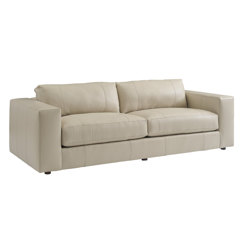 Key Biscayne 94'' Leather Sofa