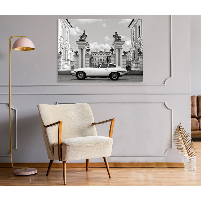Roadster At The Palace by Gasoline Images - Wrapped Canvas Print, 50cm H x 70cm W x 4cm D