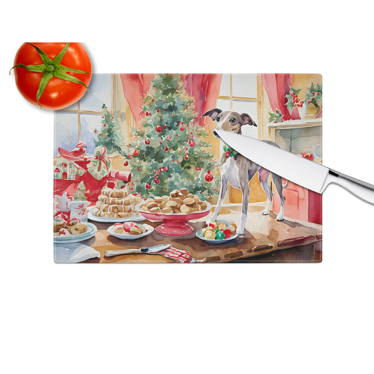 Caroline's Treasures Italian Greyhound Cutting Board