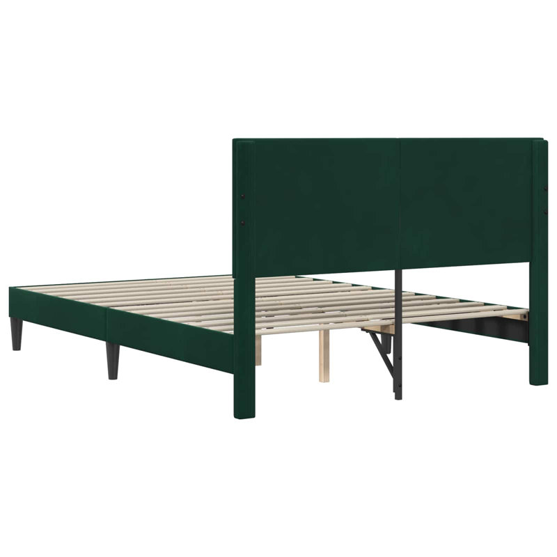 Upholstered Super King (6') Bed Frame, Black