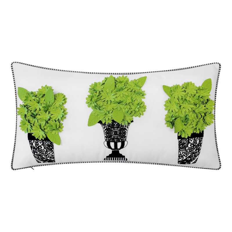 Outdoor Reversible Throw Pillow