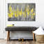 «Abstract Pop of Yellow Abstract I» sur toile, reproduction de 3 pièces-92860920