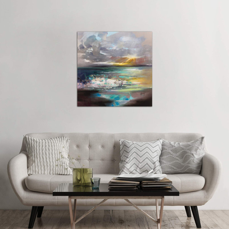 Breaking by Scott Naismith - Wrapped Canvas Painting, 93.98 cm H x 93.98 cm W x 1.91 cm D