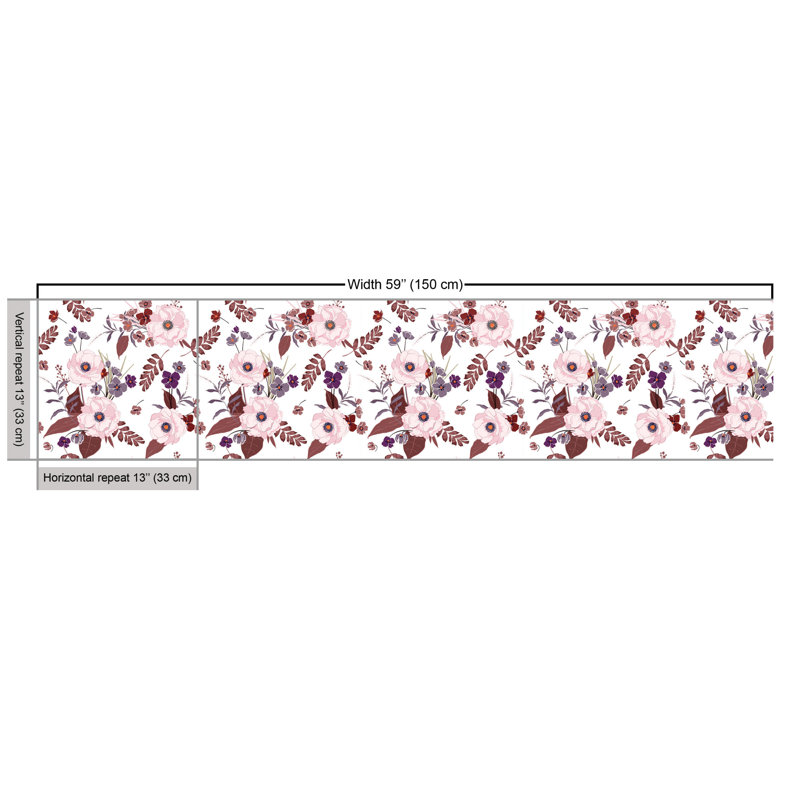 Charish Nostalgia Garden Flowers Multi-Purpose Fabric