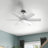 44" Kennicott 6 - Blade Modern Outdoor / Indoor Ceiling Fan with Wall Control-43587383