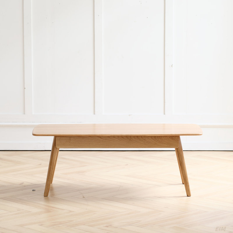 Largeur de 120 po x profondeur 56 po x hauteur 45 cm, bureau en bois naturel avec tablette de rangement
