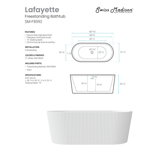 Dimensions du produit
