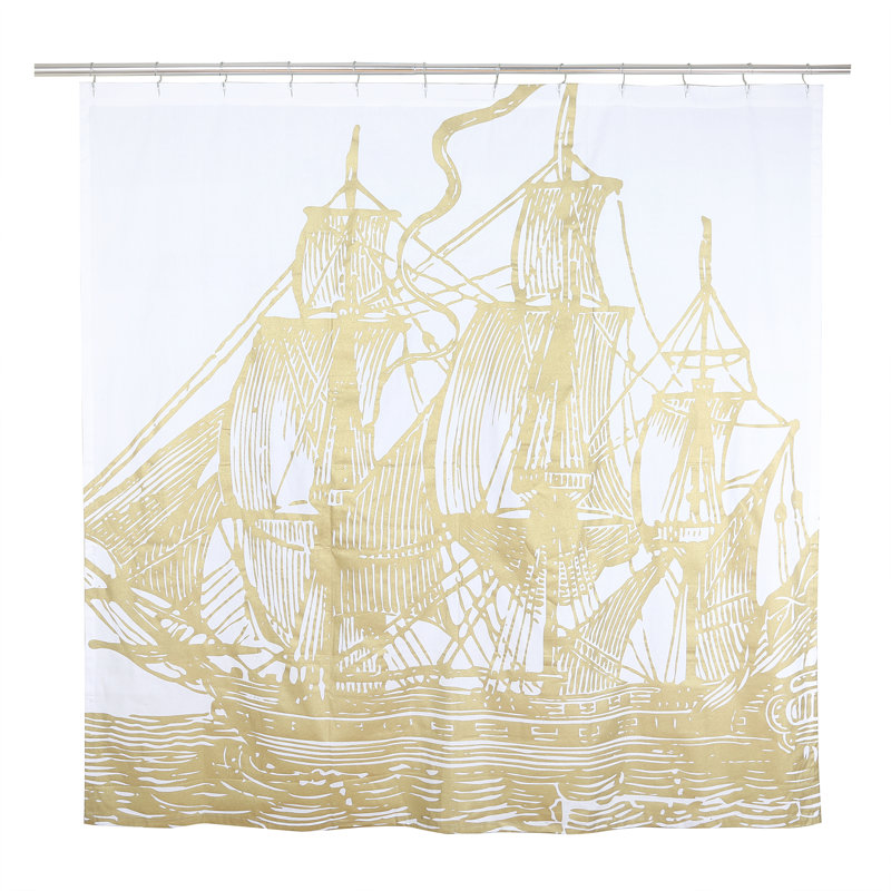 Crabtree Cotton Shower Curtain
