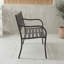 Minsky Steel Outdoor Bench