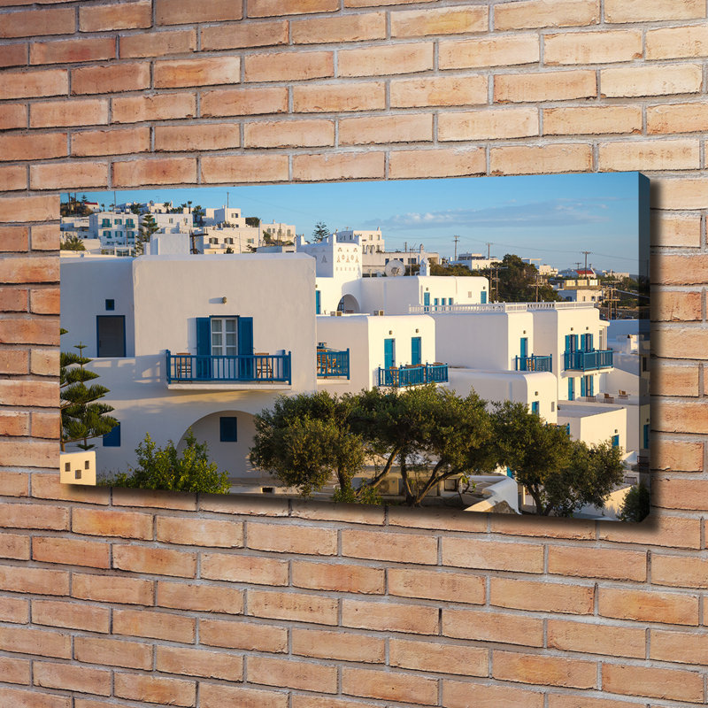 Mykonos Greece - Wrapped Canvas Print
