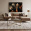 «USA State Washington Brown», art mural sur toile-767429770