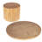Ansel Black Solid Wood Coffee Table Round-1666859694-1666886481