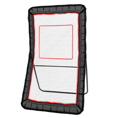 Lacrosse Rebounder for Backyard, 4x7 Ft Volleyball Bounce Back Net