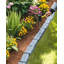 5.7cm H x 118cm W Polyethylene Plastic Lawn Edging-1423116323